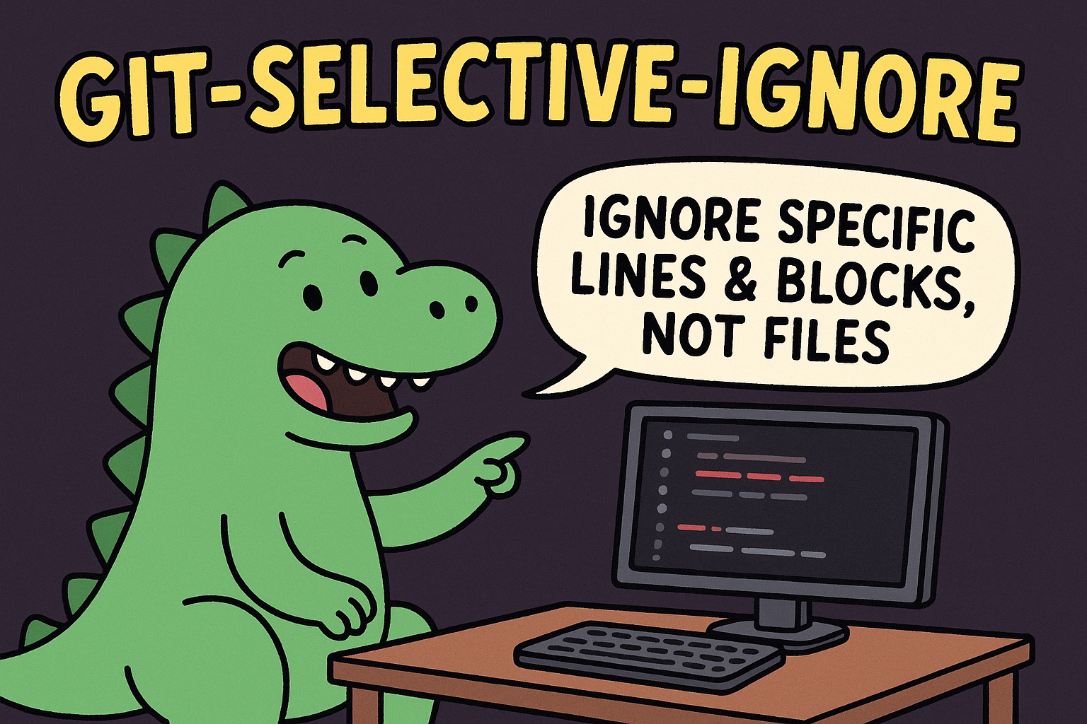 Git Selective Ignore - Because Sometimes You Need to Keep Secrets from Git (But Not From Yourself)